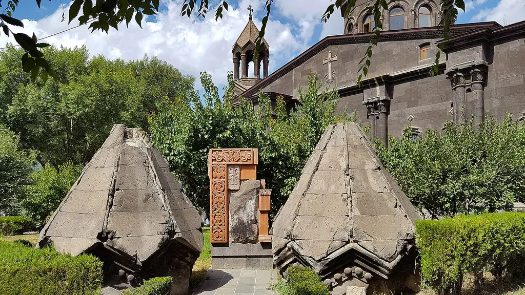 The Cathedral of the Holy Mother of God, known as Yot Verk or Seven Wounds, in Gyumri