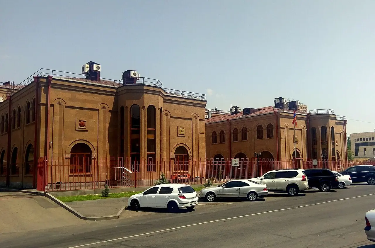 Academy of Justice building of the Ministry of Justice of Armenia