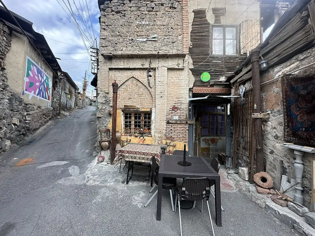 A small neighborhood cafe tucked into the lanes of Kond district in Yerevan